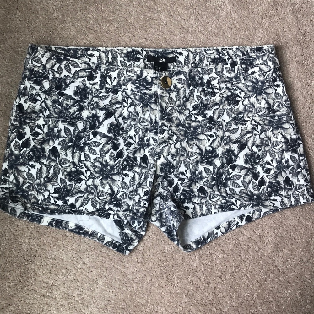 H&M Floral Shorts